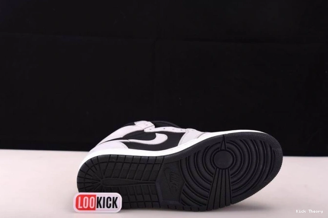 Kick Theory Black Jordan Retro 1 555088-035 Smoke Air High Grey Light White 0708